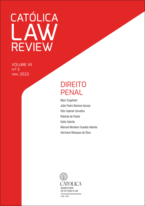 CATÓLICA LAW REVIEW  v. 7 n. 3 (2023): Direito penal